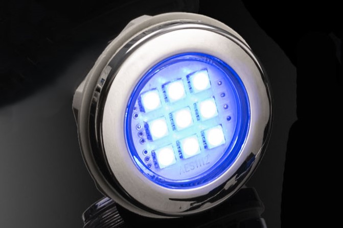 Faro a 9 LEDs monocromatico