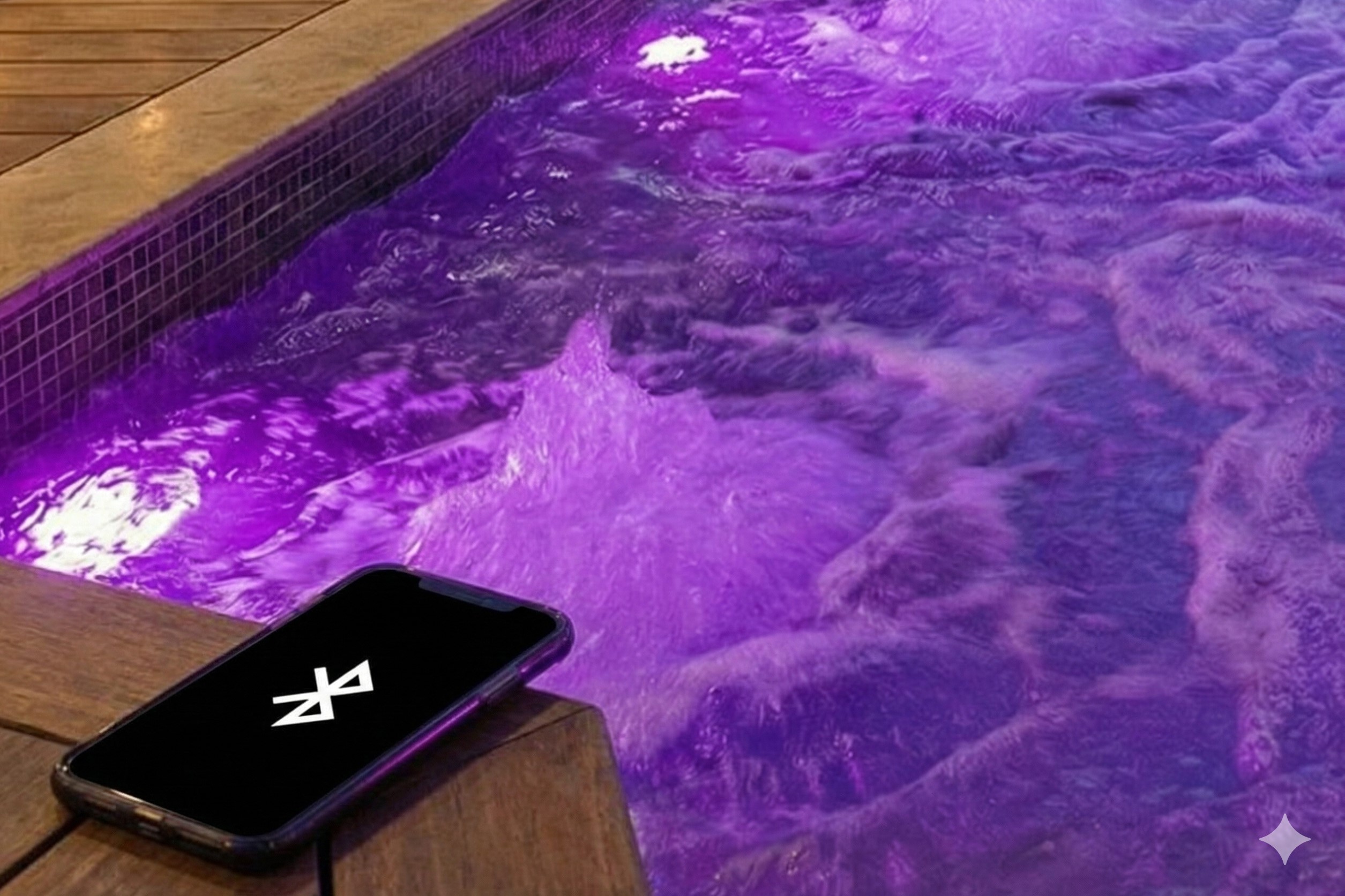 Cromoterapia con amplificatore Bluetooth